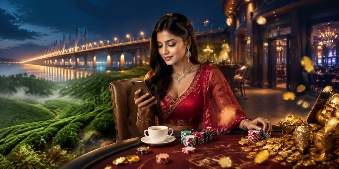 বরিশালের চা বাগানে মোবাইলে 88fp ক্যাসিনো খেলছেন একজন ব্যবহারকারী